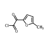 CAS 登录号：100005-41-2， (5-甲基-2-呋喃基)(氧代)乙酰氯