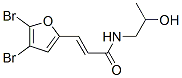 CAS#: 100036-97-3， N-2-Hydroxypropyl-beta-(4,5-Dibromo-2-Furyl)Acrylamide