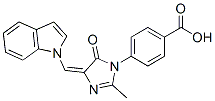CAS#: 100039-63-2， 4-[(4E)-4-(Indol-1-Ylmethylidene)-2-Methyl-5-Oxo-Imidazol-1-Yl]Benzoic Acid