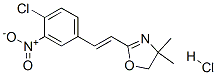 CAS 登录号：100098-73-5， 2-[(E)-2-(4-氯-3-硝基苯基)乙烯基]-4,4-二甲基-5H-1,3-恶唑盐酸盐