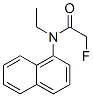 CAS 登录号：10016-03-2， N-乙基-2-氟-N-(1-萘基)乙酰胺