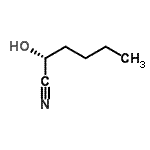 CAS#: 10021-65-5， (2R)-2-Hydroxyhexanenitrile