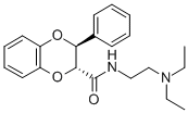 CAS#: 100447-54-9， (E)-N-(2-(Diethylamino)Ethyl)-3-Phenyl-1,4-Benzodioxan-2-Carboxamide