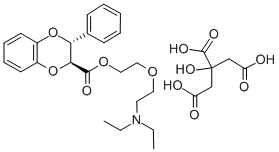 CAS#: 100447-55-0, (E)-3-Phenyl-1,4-Benzodioxan-2-Carboxylic Acid 2-(2-(Diethylamino)Ethoxy)Ethyl Ester Citrate