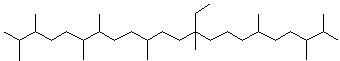 CAS#: 100664-68-4， 13-Ethyl-2,3,6,7,10,13,17,20,21-Nonamethyldocosane