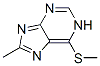CAS#: 1008-51-1， 8-Methyl-6-Methylsulfanyl-7H-Purine