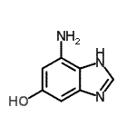 CAS#: 100868-27-7， 7-Amino-1H-Benzimidazol-5-Ol