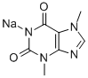 CAS#: 1010-59-9， sodium 6-keto-3,7-dimethyl-purin-2-olate