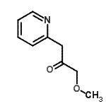 CAS#: 101168-47-2， 1-Methoxy-3-(2-Pyridinyl)Acetone