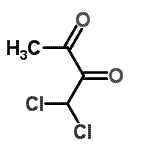 CAS 登录号：101258-49-5， 1,1-二氯-2,3-丁烷二酮