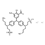 CAS#: 10142-91-3， Disodium 5-({4-[Butyl(2-Sulfoethyl)Amino]Phenyl}{4-[Butyl(2-Sulfonatoethyl)Amino]Phenyl}Methyl)-2-Hydroxy-3-Methylbenzoate