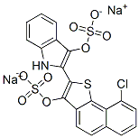 CAS#: 10169-52-5， Disodium 2-[9-Chloro-3-(Sulphonatooxy)Naphtho[1,2-b]Thien-2-Yl]-1H-Indol-3-Yl Sulphate