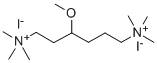 CAS#: 101710-59-2， 3-Methoxyhexamethylenebis(Trimethylammonium Iodide)