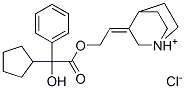 CAS#: 101710-89-8， [(2E)-2-(1-Azoniabicyclo[2.2.2]Octan-3-Ylidene)Ethyl] 2-Cyclopentyl-2-Hydroxy-2-Phenylacetate Chloride