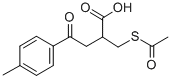 CAS#: 101973-77-7， 2-Acetylthiomethyl-3-(4-Methylbenzoyl)Propionic Acid