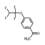 CAS#: 101975-15-9， 1-[4-(1,1,2,2-Tetrafluoroethoxy)Phenyl]Ethanone