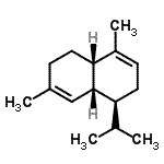 CAS#: 10208-80-7， (1S,4aS,8aR)-1-Isopropyl-4,7-Dimethyl-1,2,4A,5,6,8A-Hexahydronaphthalene