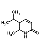 CAS 登录号：102440-00-6， 5-异丙基-6-甲基-2(1H)-吡啶酮