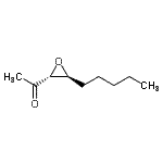 CAS#: 102490-11-9， 1-[(2R,3S)-3-Pentyl-2-Oxiranyl]Ethanone