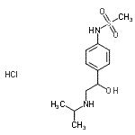 CAS#: 1026-89-7， N-{4-[1-Hydroxy-2-(Isopropylamino)Ethyl]Phenyl}Methanesulfonamide Hydrochloride (1:1)