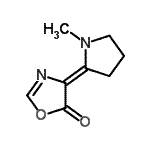 CAS#: 102713-14-4， (4Z)-4-(1-Methyl-2-Pyrrolidinylidene)-1,3-Oxazol-5(4H)-One