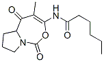 CAS#: 102719-90-4， N-(4-Methyl-1,5-Dioxo-5A,6,7,8-Tetrahydropyrrolo[1,2-c][1,3]Oxazepin-3-Yl)Hexanamide
