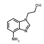 CAS 登录号：102872-47-9， 2-(4-氨基-1H-苯并咪唑-1-基)乙醇