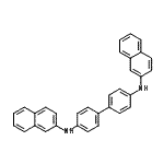 CAS 登录号：10311-62-3， N,N'-二(2-萘基)-4,4'-联苯二胺