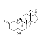 CAS#: 1032-12-8， 5-Hydroxyandrostane-2,17-Dione