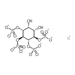 结构式 CAS# 103497-71-8, 辛钾(1R,2S,3S,4R,5R,6S)-5,6-二羟基-1,2,3,4-环己烷四基四(磷酸酯)