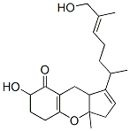 CAS 登录号：103873-59-2， 7-羟基-1-[(E)-7-羟基-6-甲基庚-5-烯-2-基]-3alpha-甲基-3,5,6,7,9,9alpha-六氢环戊并[b]苯并吡喃-8-酮