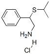 CAS#: 104036-80-8， 2-Phenyl-2-Propan-2-Ylsulfanyl-Ethanamine Hydrochloride