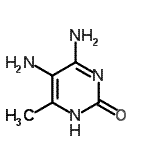CAS#: 104096-90-4， 4,5-Diamino-6-Methyl-2(1H)-Pyrimidinone