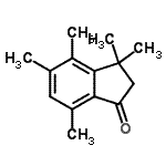CAS 登录号：10425-83-9， 3,3,4,5,7-五甲基-1-茚满酮