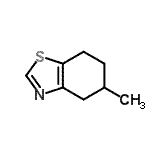 CAS#: 104468-46-4， 5-Methyl-4,5,6,7-Tetrahydro-1,3-Benzothiazole