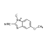 CAS#: 104512-94-9， 5-Methoxy-1H-Benzimidazole-2-Carbonitrile 1-Oxide