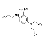 CAS#: 104516-93-0， 2-({4-[Ethyl(2-Hydroxyethyl)Amino]-2-Nitrophenyl}Amino)Ethanol