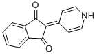 结构式 CAS# 10478-99-6, 2-(4-吡啶基)-1H-茚-1,3(2H)-二酮