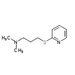 CAS 登录号：104818-94-2， N,N-二甲基-3-(2-吡啶基硫基)-1-丙胺