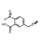 CAS#: 104825-33-4， 5-(Cyanomethyl)-2-Nitrobenzoic Acid