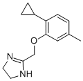 CAS#: 104902-08-1， 2-[(2-Cyclopropyl-5-Methylphenoxy)Methyl]-4,5-Dihydro-1H-Imidazole