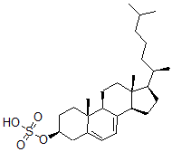 CAS#: 10529-44-9， 7-Dehydrocholesterol-3-sulfate ester