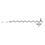 CAS#: 10538-20-2， Sodium Hydrogen 2-Sulfonatohexadecanoate (1:1:1)