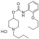 CAS#: 105384-10-9， (1-Butylpiperidin-1-Ium-4-Yl) N-(2-Butoxyphenyl)Carbamate Chloride