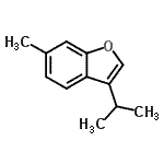 CAS#: 105539-97-7， 3-Isopropyl-6-Methyl-1-Benzofuran