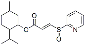 CAS 登录号：105802-70-8， [(1R,2R,5S)-5-甲基-2-丙-2-基环己基](Z)-3-[(S)-吡啶-2-基亚磺酰]丙-2-烯酸酯