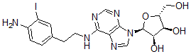 CAS#: 105834-00-2， (2S,3R,4S,5R)-2-[6-[2-(4-Amino-3-Iodophenyl)Ethylamino]Purin-9-Yl]-5-(Hydroxymethyl)Oxolane-3,4-Diol
