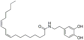 CAS#: 105955-12-2， (9Z,12Z)-N-[2-(3,4-Dihydroxyphenyl)Ethyl]Octadeca-9,12-Dienamide