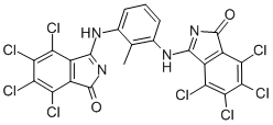 CAS#: 106276-79-3， 2,3,4,5-tetrachloro-6-cyano-Benzoic acid methyl ester reaction products with 2-methyl-1,3-benzenediamine and sodium methoxide
