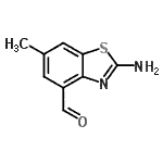 CAS#: 106429-22-5， 2-Amino-6-Methyl-1,3-Benzothiazole-4-Carbaldehyde